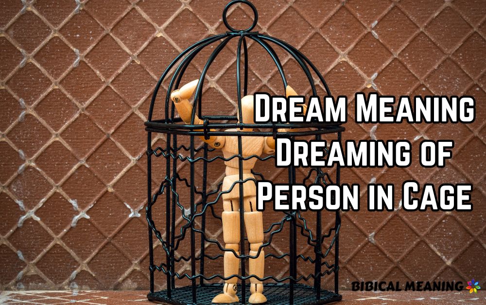 Dream Meaning Dreaming of Person in Cage