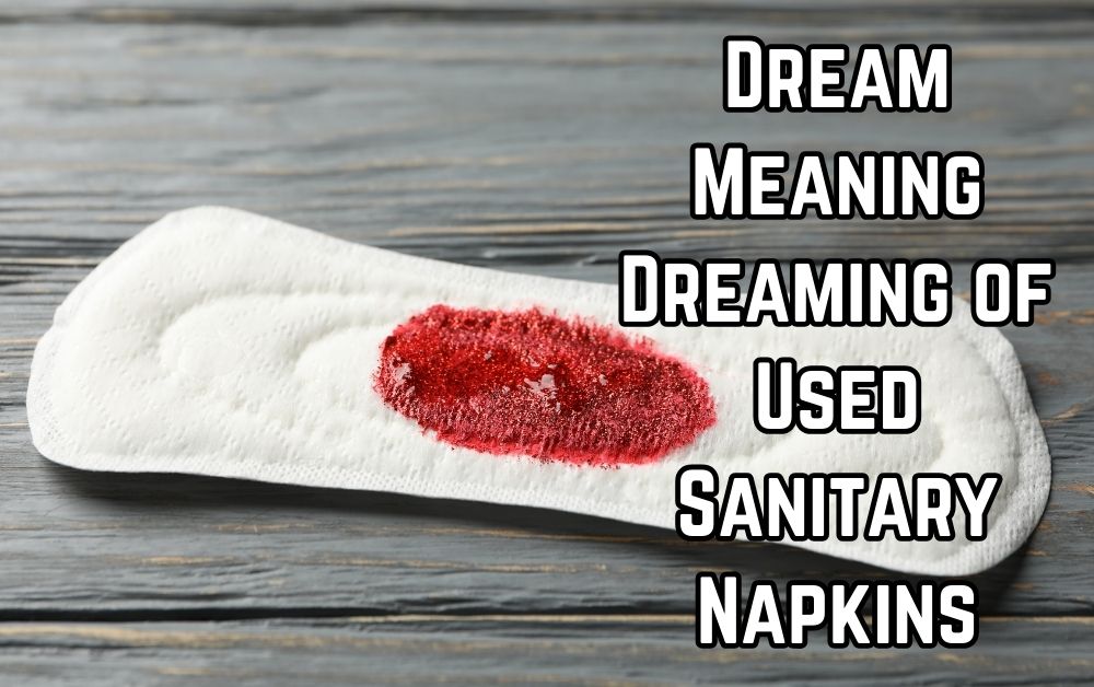 Dream Meaning Dreaming of Used Sanitary Napkins 