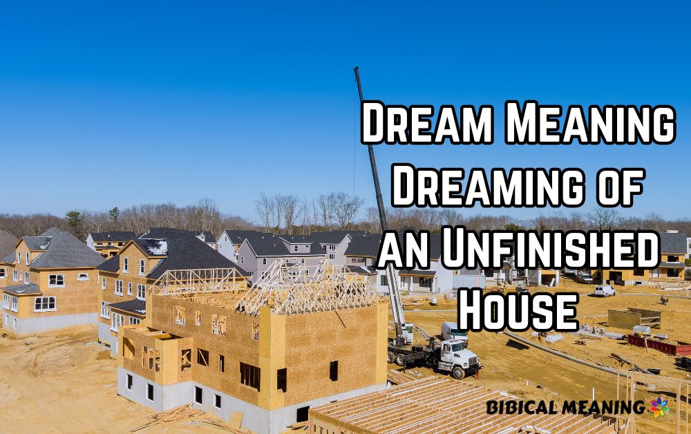 Dream Meaning Dreaming of an Unfinished House