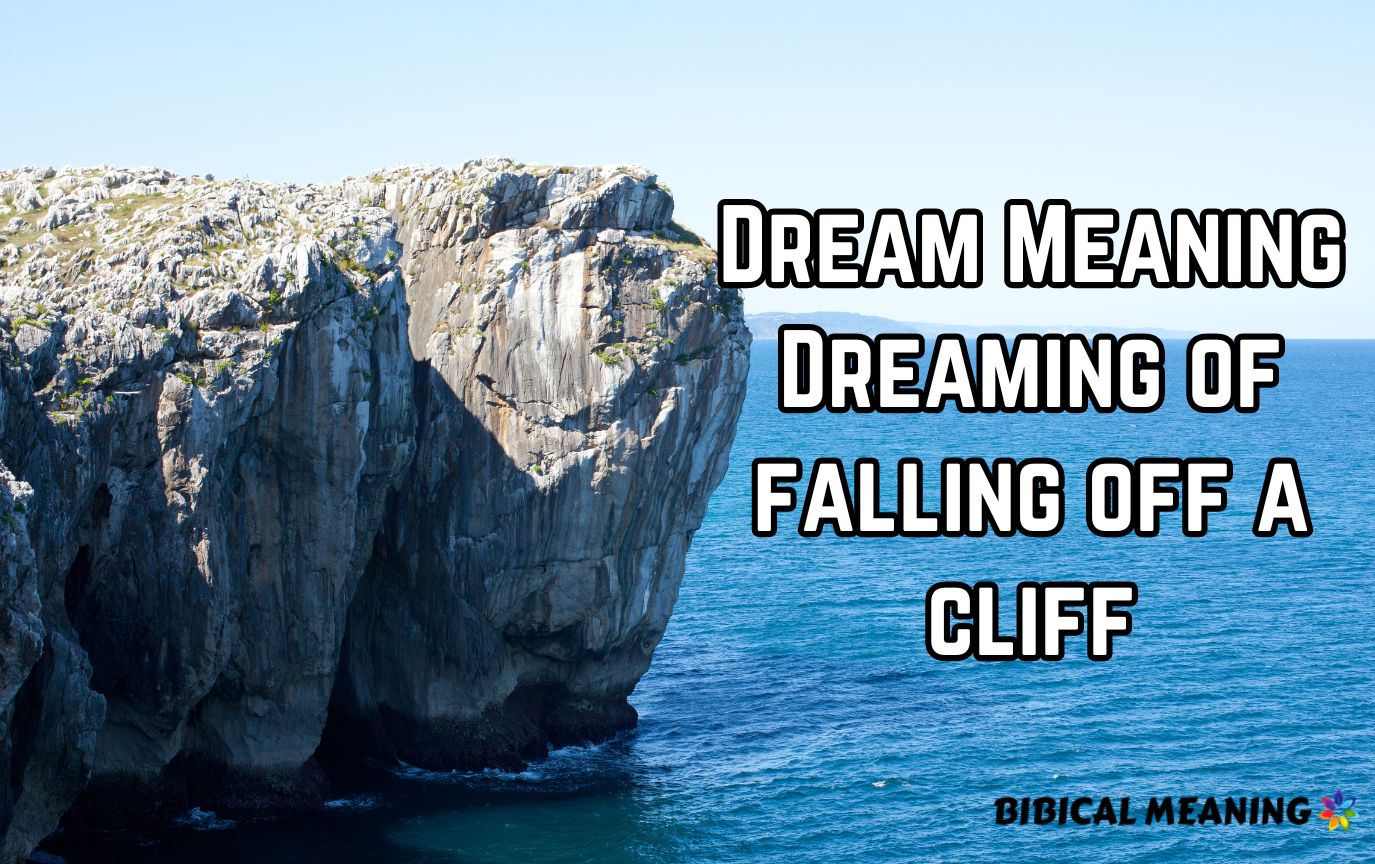 Dream Meaning Dreaming of falling off a cliff