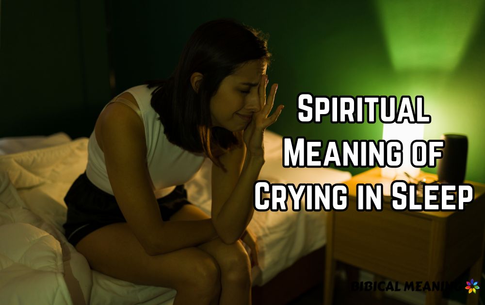 Spiritual Meaning of Crying in Sleep